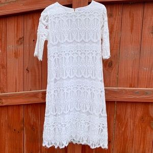 BCBGeneration White Sheath Dress